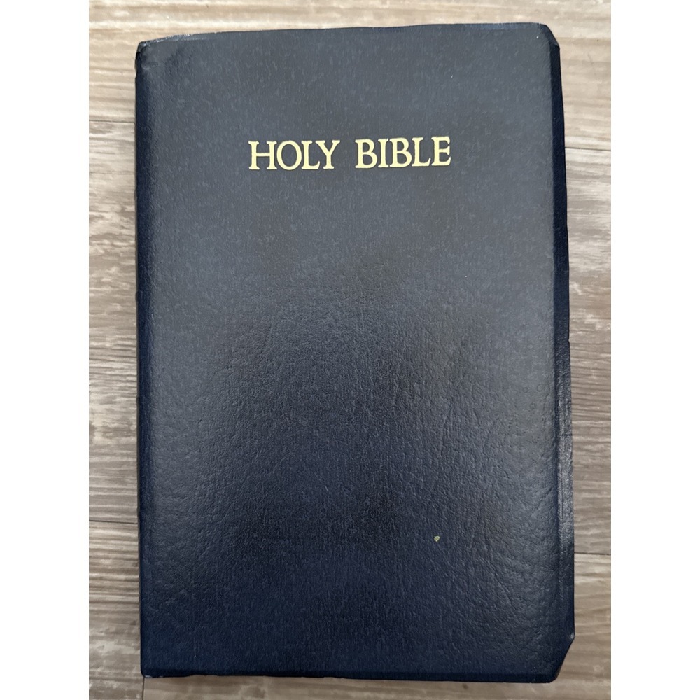 Holy Bible King James Version - Thomas Nelson - Jesus Words Red Letter - 1982 VG